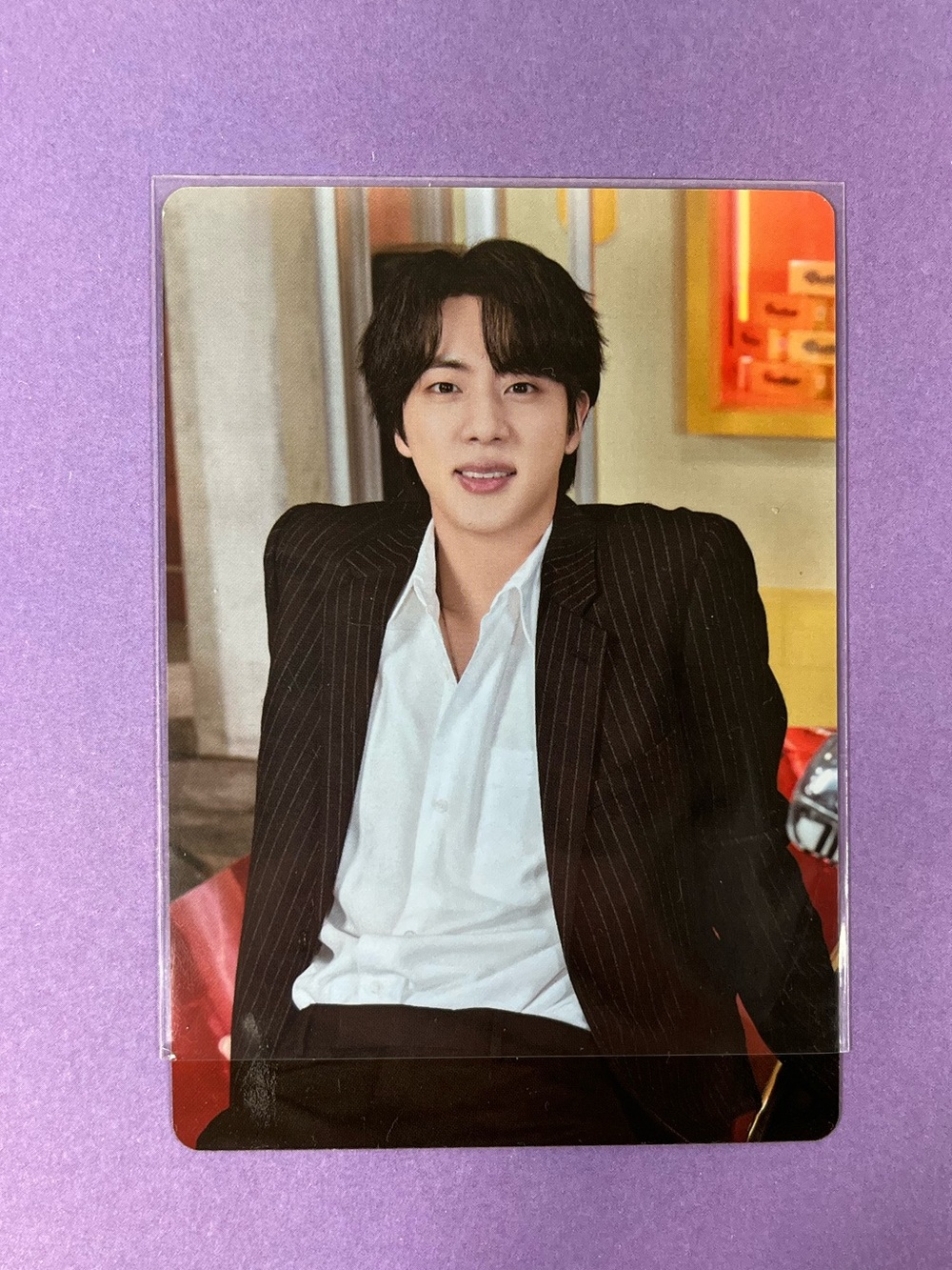BTS Jin Kim Seokjin Permission To Dance on Stage Official Mini Photocard 2/8